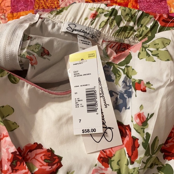 Springtime strapless dress - Picture 5 of 6